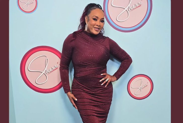 Vivica A Fox smiling portrait